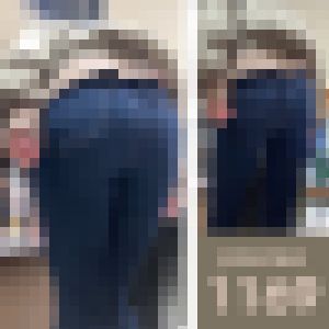 【1169】フェロモンモーション炸裂スレンダー熟女!ピチピチスキニージーンズ奥様 サンプル画像