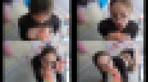 【フェラ抜き口内射精】男の亀頭を舌先で舐め扱くメガネ女子 サンプル画像3