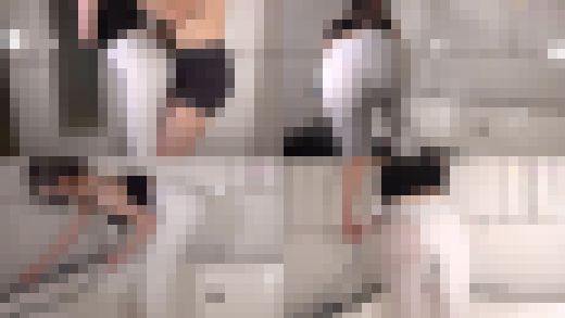 白ピタパン娘のむっちり尻(3) 透けパン尻を撫で回してセクハラ、ずぶ濡れで着衣濡れ透け撮影 サンプル画像2