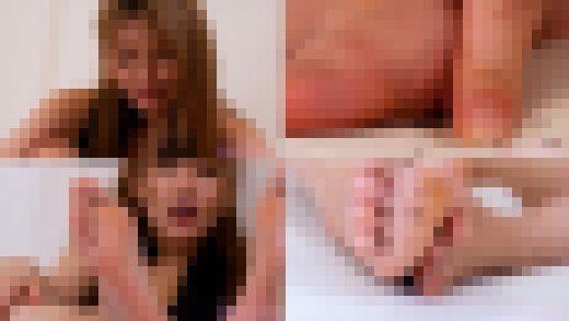 【巨大娘】縮小風俗　超巨大足裏で全身ローションマットプレイ【新村あかり】　サンプル画像1
