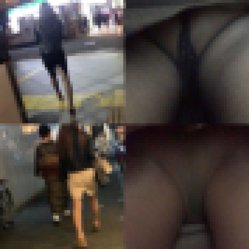 スリット特集！！綺麗なお姉様達のスリットから覗くTバック2名とおまけ3名 サンプル画像