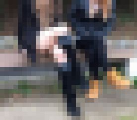 JDギャルを望遠カメラで撮影 サンプル画像