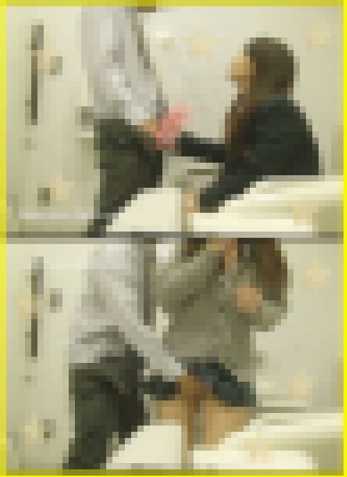 ちょっぴり大人びた感じの今どきのJ☆ちゃんが短いスカートでパンツをチラつかせ挑発しまくり！【素人★青春のあやまち 4番】　サンプル画像1