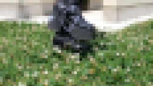 シロツメクサ等踏み荒らし ハード系厚底ブーツ　サンプル画像3