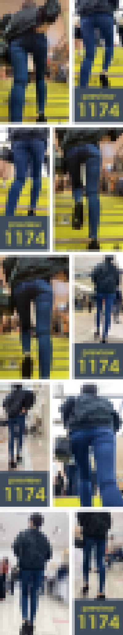 【1174】世の中には男しか入れない空間もあれば男は入れない空間もある！ピチピチスキニージーンズ女子　サンプル画像3