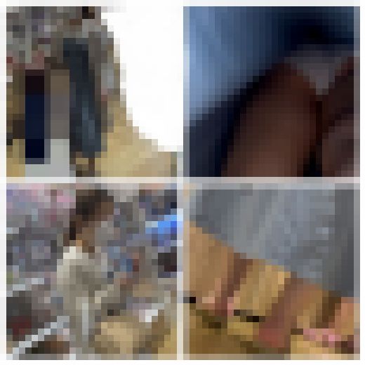 【 パンツ晒され女たち7】自分の子供と買い物中 育児に気を取られスカート内盗撮される若人妻【3名収録】　サンプル画像1