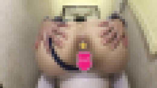 ♡スケパンOL♡自宅でオナニー♡ケツ穴くぱぁ♡　サンプル画像3