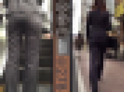 【#0099@278】お外で際立つ上下リッチブラックのパンツスーツ！ サンプル画像