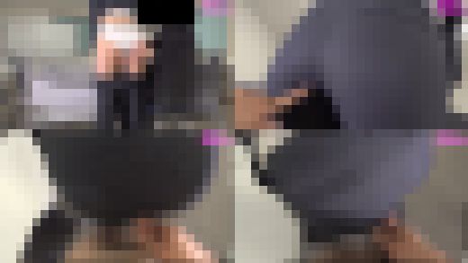 株式会社セクハラ商事（4） デカ尻パンツスーツで尻コキぶっかけ（主観カメラ）　サンプル画像2