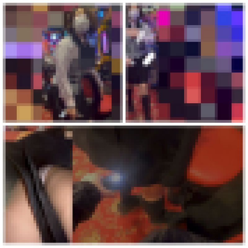 【パンツ晒され女たち 特別編】貴重なパチンコ店員のパンツを激写　エロパンツ晒します！2カメ撮影【2名収録】 サンプル画像