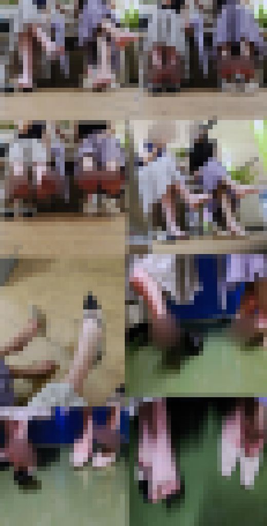 初のダブル素足パンプス同時撮り★顔出し★激臭×激臭の化学反応！恐怖の激ムレツインバズーカ砲！　サンプル画像3