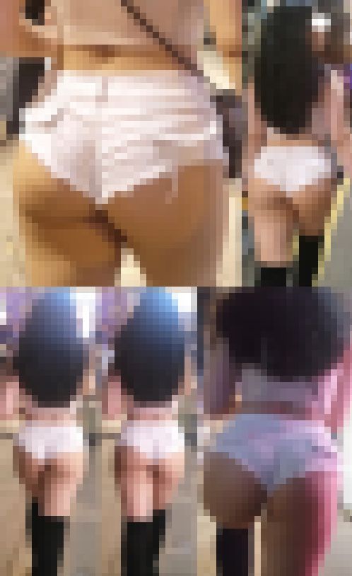 高画質 デカ尻がはみ出し夜の街で大暴れ！　サンプル画像3
