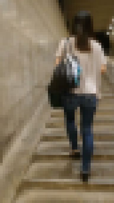 【食べ頃ヒップ】20代細身OLスキニーデニム尻14　サンプル画像1