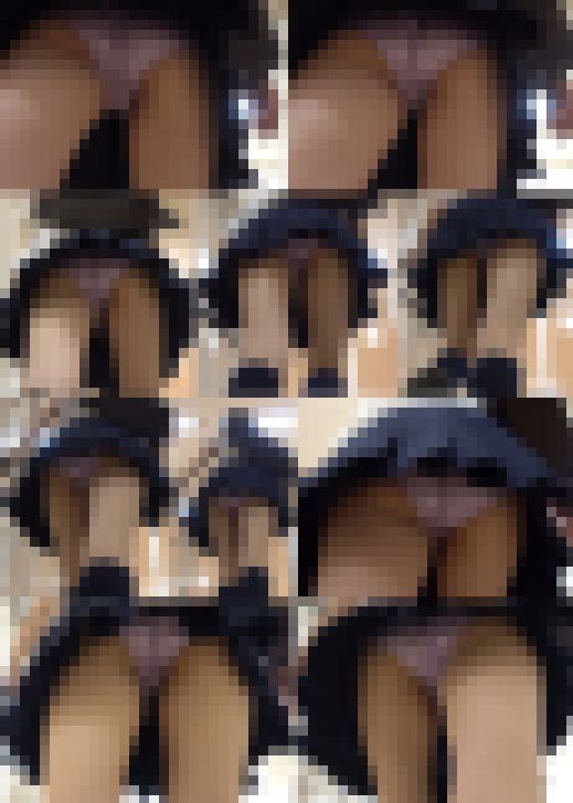 《2アングル撮り》協力のもと撮れた校内階段下から制服女子無防備追撮りパンチラ~食い込みパンツモロ見えSP サンプル画像2