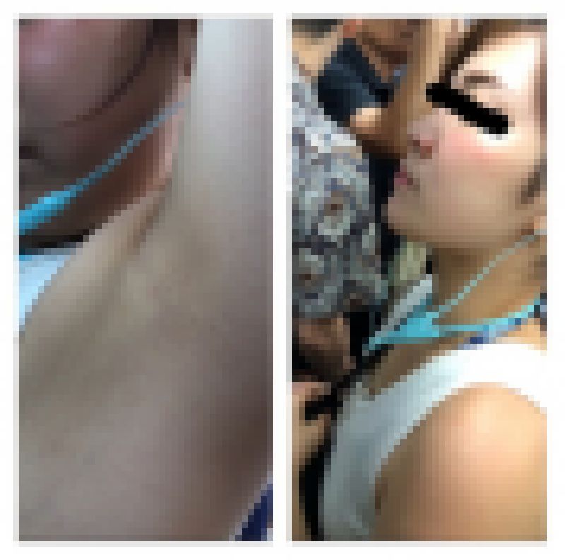 S級美人女子大生の超接近エロすぎる脇全開27 サンプル画像