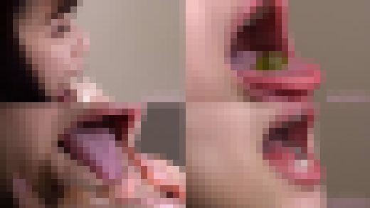 プレミアム版付き!堀内美香のマニアックな口内観察・口内フェチプレイ!【口内フェチ】【丸吞み】 サンプル画像1