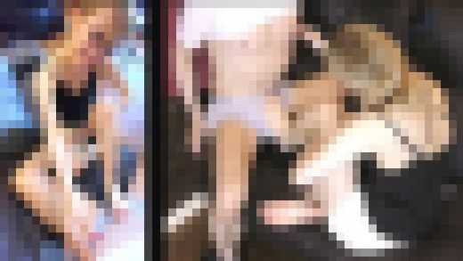 【初登場】【生足ギャル】【足舐め拡大リプレイ】【ベロキス】【感度◎】【足コキ射！】生足美女の足指を舐めつくす！まな21才　サンプル画像3