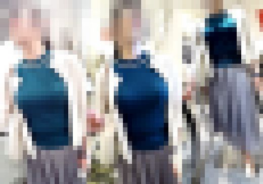 ロン爺の４Ｋピタパン女552　カメラバレ巨乳お姉さん　サンプル画像2