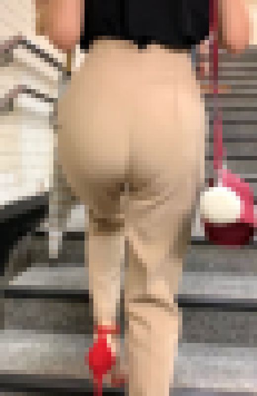 【再販商品SALE】ムッチリとしたお尻にパンツスタイルが似合うエロいOL。歩く度に食い込むお尻に貴方に肉棒も反応します【5】　サンプル画像3