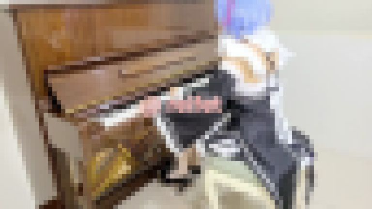 コスプレでピアノ#１ サンプル画像