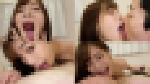 【舌フェチベロフェチ】結城りののエロ長い舌・ベロチュー＆全身リップで手コキ射精　サンプル画像1