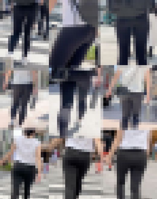 【通スピ＆スロー】小尻！中尻！大尻！真夏のスパッツ様大集合！　サンプル画像1