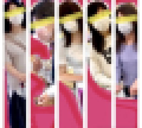 完全オリジナル素人逆さ撮り！マニア向け生パンティーの人妻おば様達に特攻しました！35号機(スマホ撮り) サンプル画像