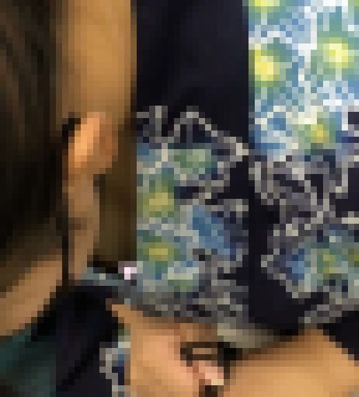 【夏祭り】浴衣の胸元はだける美女　サンプル画像3