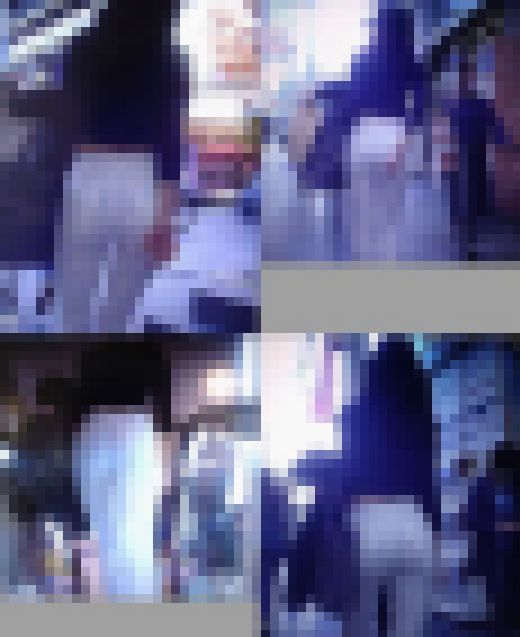 自分的最高傑作のうちの一つ①完全無欠の超絶美女がブランド白ピタパン履いてＴライン透かしてドエロ美尻ヒップ振って歩いてるよ　サンプル画像3