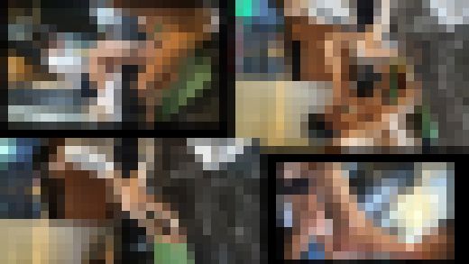 みくちゃんの素足でぐちゃぐちゃに踏み潰された美味しそうな食事を足で食べさせられたり顔面になすりつけられたり時々チンポ踏まれたり　　サンプル画像1