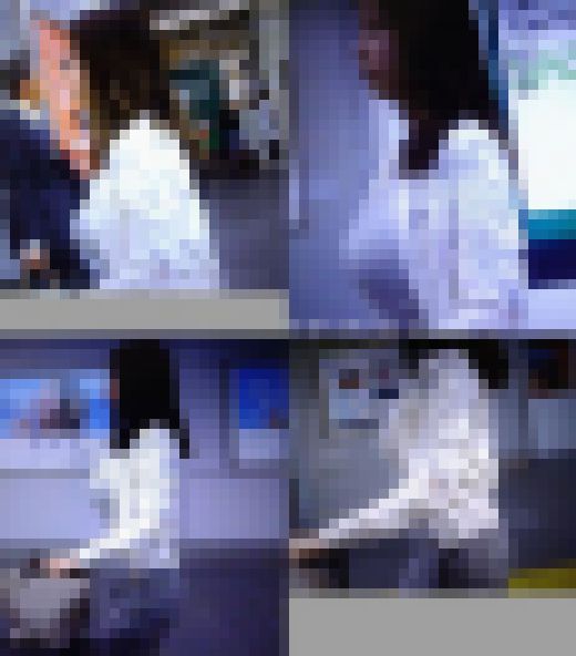 自分的最高傑作のうちの一つ②完全無欠の超絶キレカワグラビア級美女がクビレ絶景からの国宝級美爆乳を突き出して横チチ強調して歩いてる　サンプル画像2