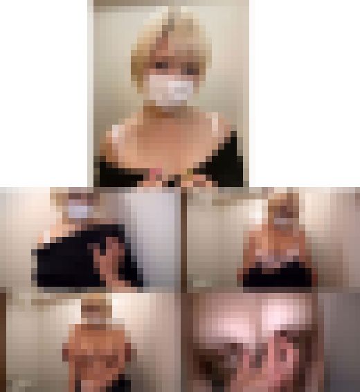 個撮）ショートカット金髪ギャル【Gカップ巨乳】イクまで止めない！高速ノーハンドピストンフェラ【口内発射】 　　　　サンプル画像1