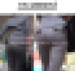 ★【グレーパンツスーツの営業レディーとカワイイ系の茶パンツ】★PS MOVIE STYLISH-FH 145　サンプル画像3