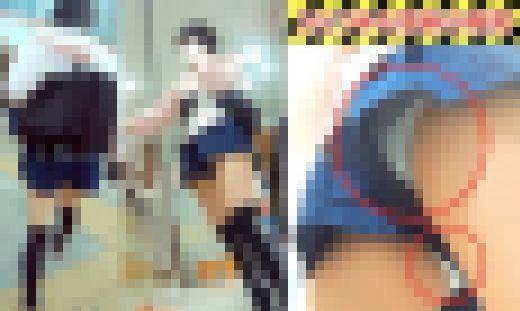 2017年度分/禁断の隙間に張り付き逆さ　サンプル画像1