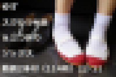 ゆず　スクカラM赤＆三つ折りソックス　動画2本付（114枚）22-11 サンプル画像