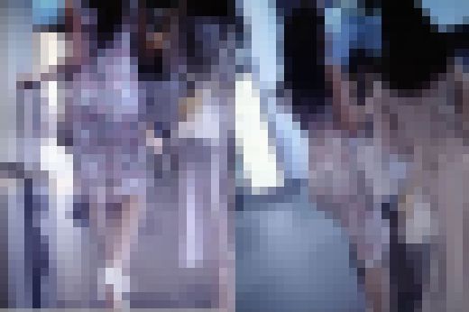 インフルエンサー系スーパーモデル級美女の体のライン丸わかりのペラワンピから巨美尻を突き出して歩く姿がメチャクチャエロい サンプル画像3