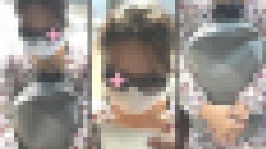 056熟女系OLお姉さん2人と綺麗な女子大生お姉さんを観察！　サンプル画像1