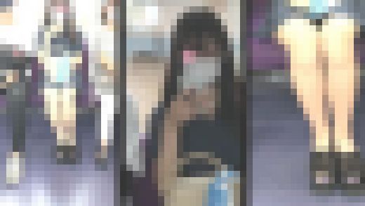 057スタイル抜群でキレイなお姉さん3人の美脚をじっくり観察！　サンプル画像2