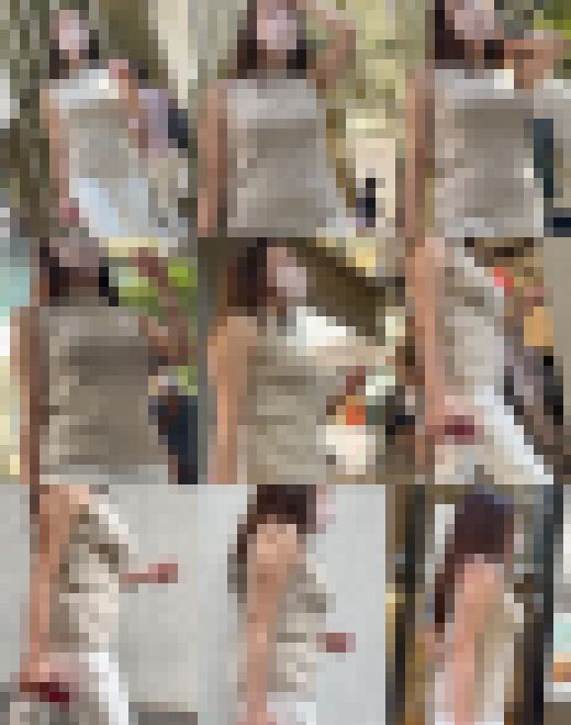 【通スピ＆スロー】ノースリ、ヌーブラな着衣巨乳様が揺れまくる！　サンプル画像1