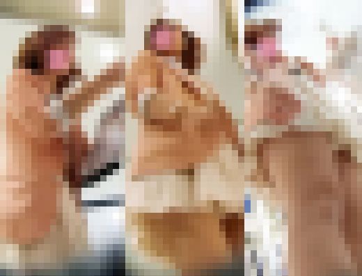 【再編集60fpsリマスター】フルHD高画質パンチラ逆さ撮り043　ギャル系エロ店員さん　サンプル画像1