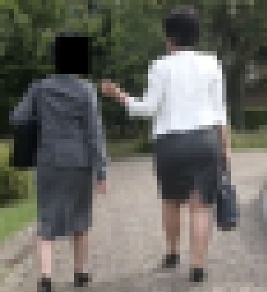 【50代の巨尻】働くお母さんのでっかいケツ。　サンプル画像3