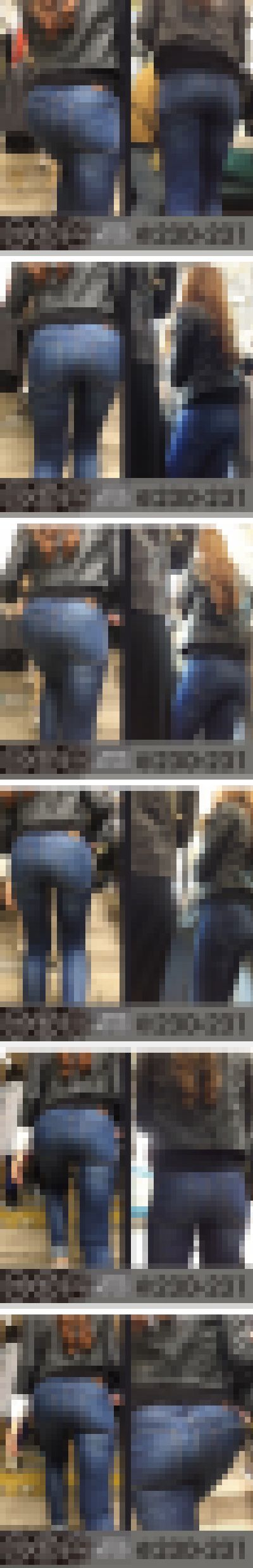 【#0122@230+231】何駅先までも眺めていたい!玉のようなプリケツ! サンプル画像3