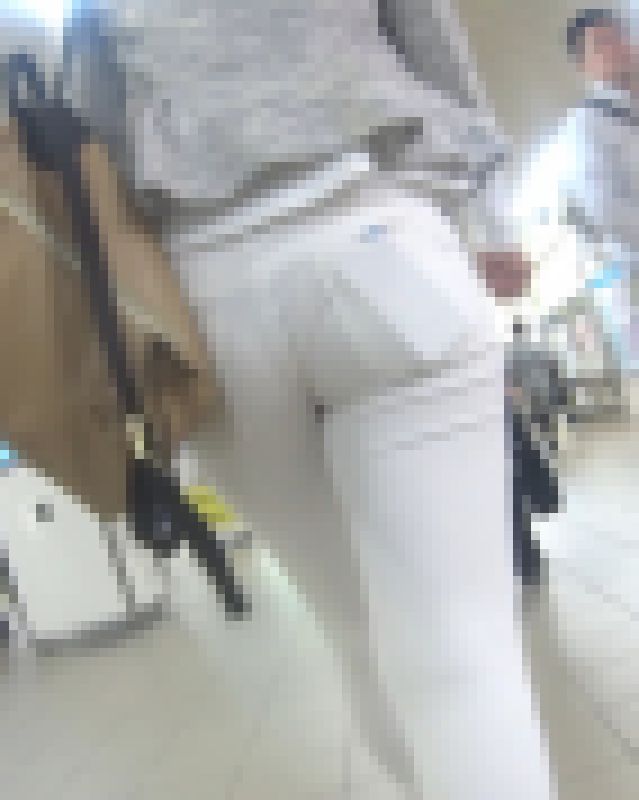 割れ目白パンTバックな爆尻OLにぞっこん！ サンプル画像