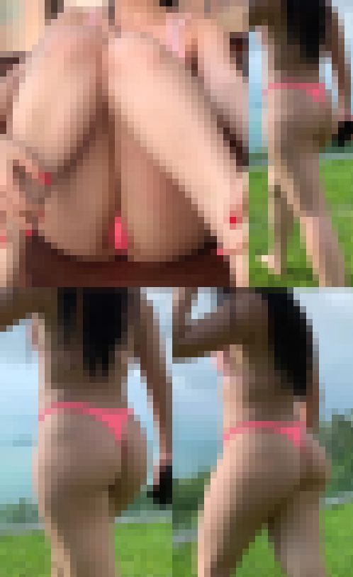 高画質 デカ尻・肉尻ビキニ９ プールで見せ付けその２　サンプル画像3