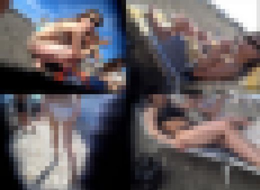 【個人撮影】江●島でナンパに成功した水着美女2人組とハメ撮り※ガチリアル中出し3P映像流出 サンプル画像1
