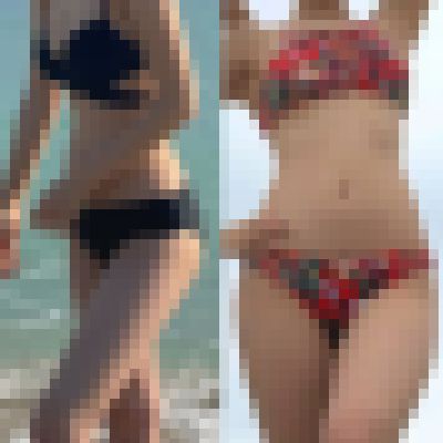 素人女性13　可愛くて普通のお姉さんの水着と普段着　サンプル画像1