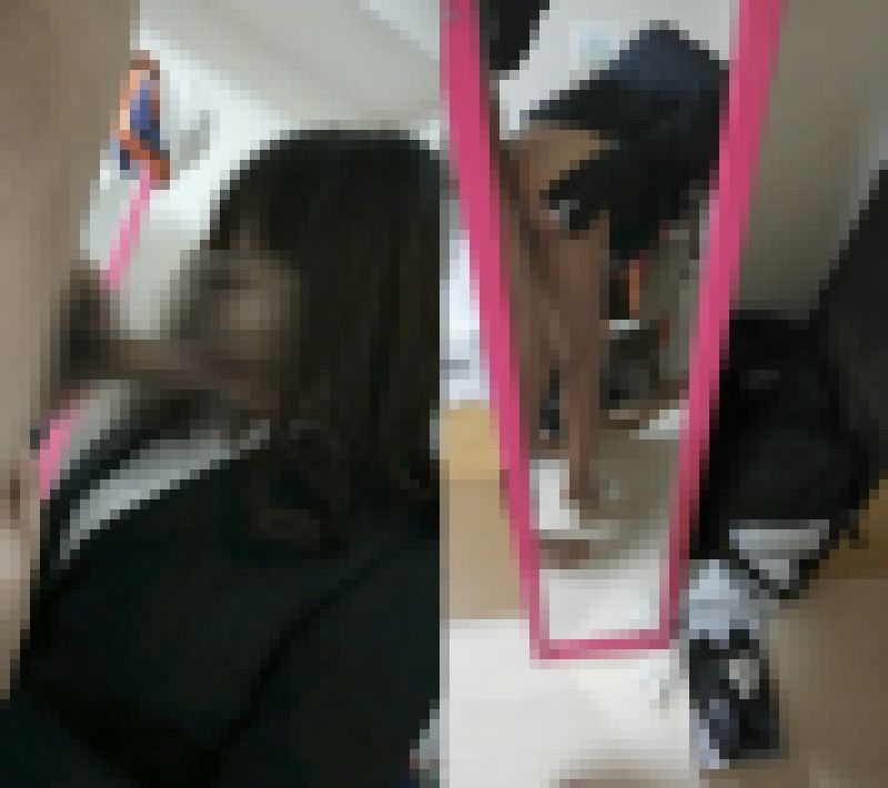 【まりPart7】まりちゃん就活応援!元気棒で上と下から元気注入 サンプル画像