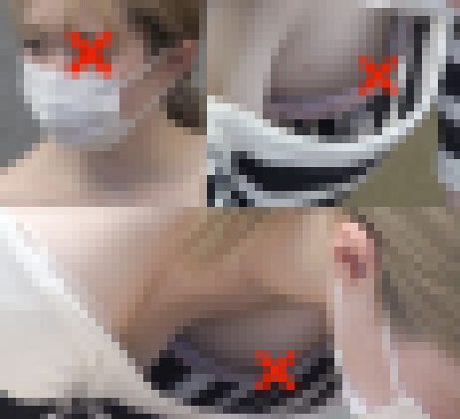 救命講習㉗神回確定！！お姉さん達のビジュ炸裂、乳首モロ見え。2名【胸チラ】　サンプル画像1
