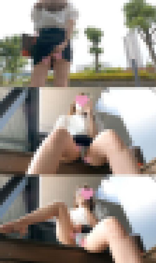 ムチムチのデカケツをくぱぁ！カメラチラチラ見ながらお下品に脚を開いちゃうイケナイお嬢様！_TPC-055　サンプル画像1