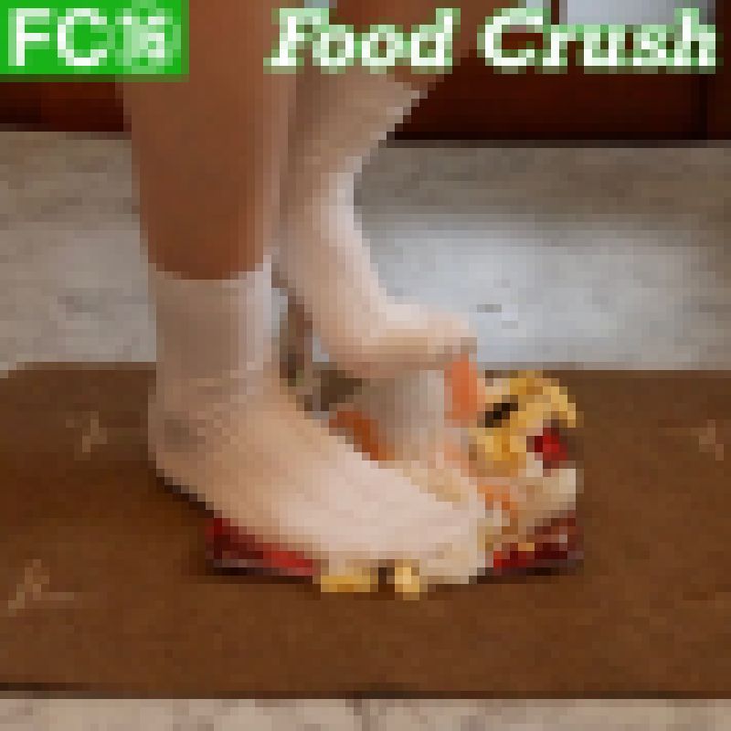 【FC⑯】ソックス×お寿司 フードクラッシュ サンプル画像